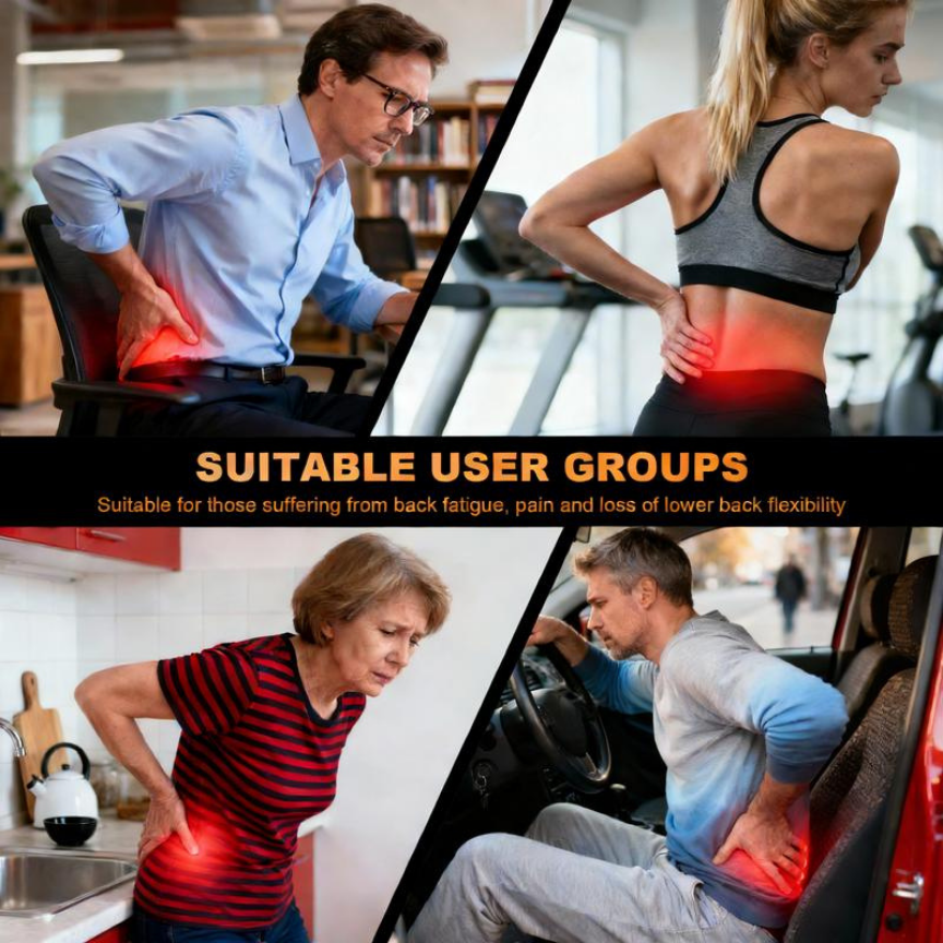 Kisette™ 4-in-1 Lumbar Massager